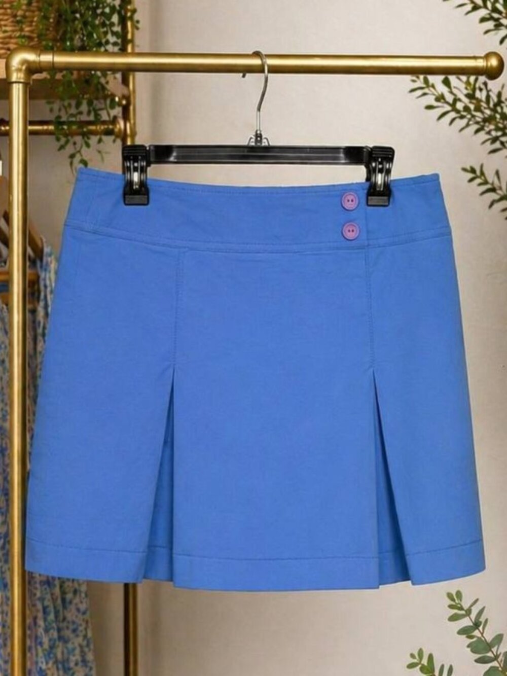 St. John's Bay Blue Skort Size 12